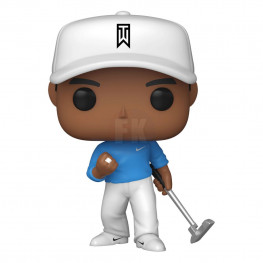 Tiger Woods POP! Golf Vinyl figúrka Tiger Woods (Blue Shirt) Exclusive 9 cm
